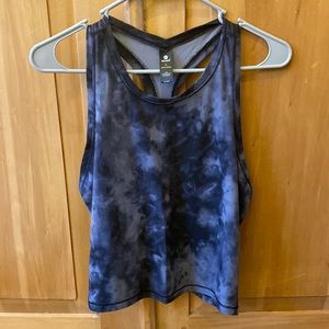 90 Degree Womens Athletic Cropped Tank Top Size L